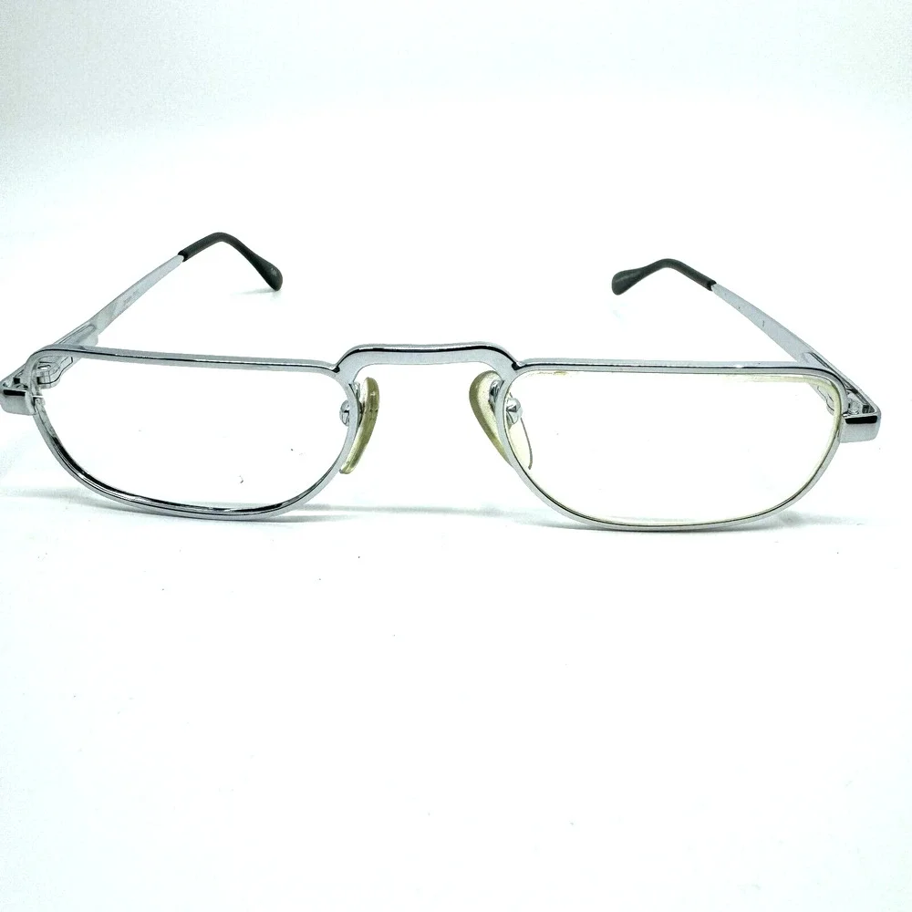 Brooks 9120 Eyeglasses Vintage Rare‎ Silver 51-21 H10146
